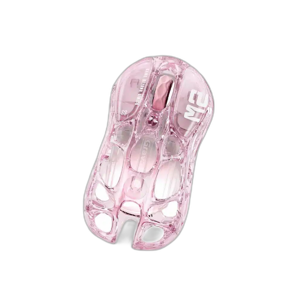 GravaStar Mercury M2 Crystal Rose Wireless Gaming Mouse