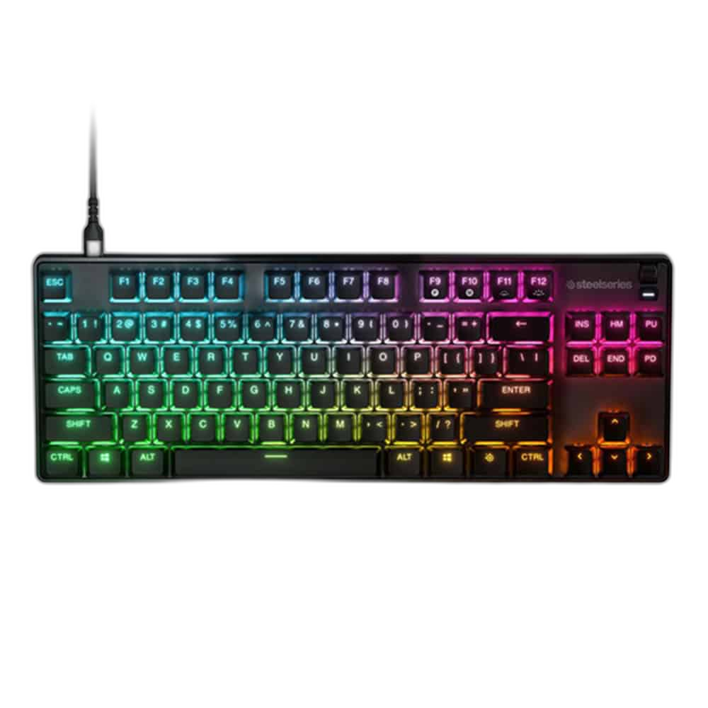 SteelSeries Apex 9 TKL Wired Mechanical Gaming Keyboard, Black