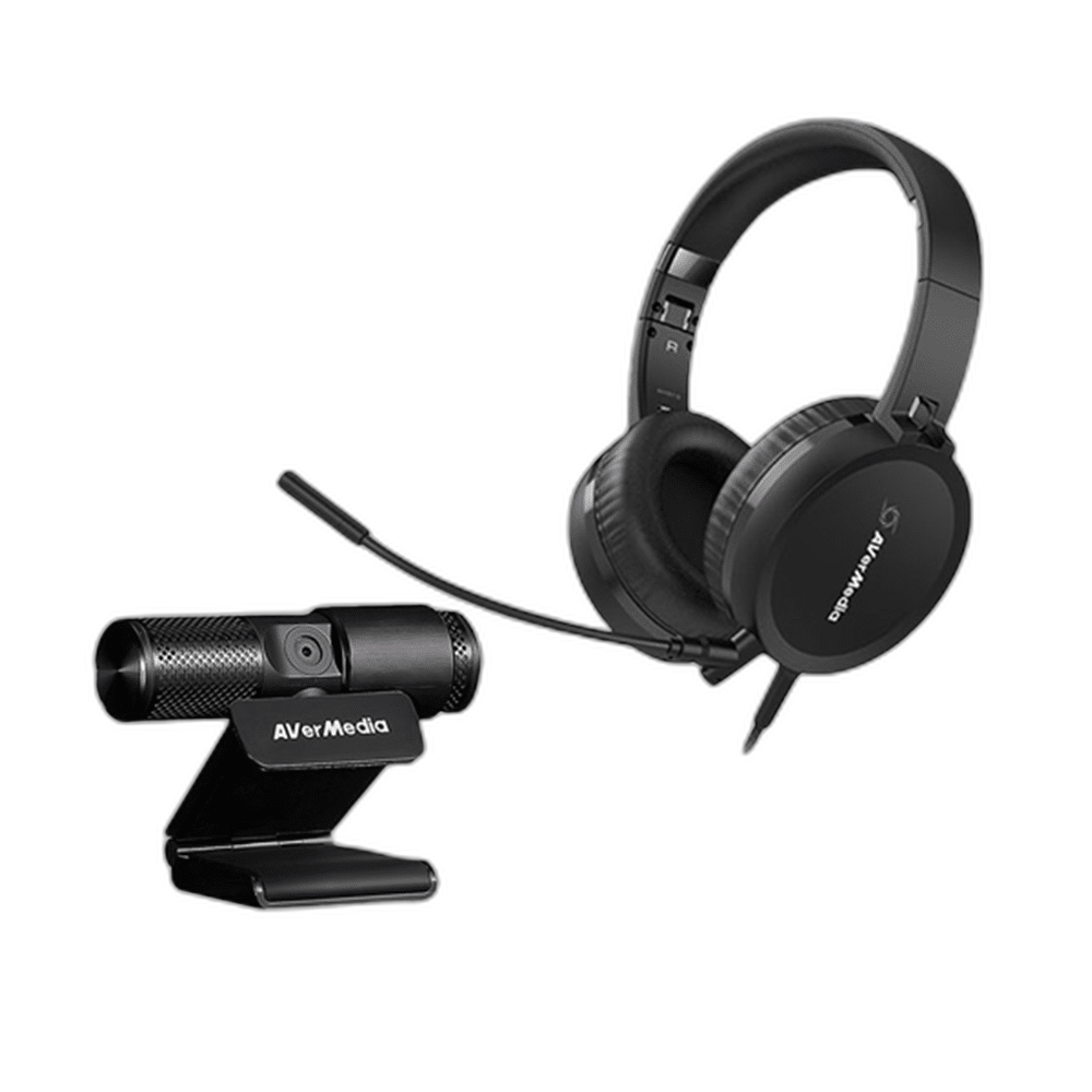 AVerMedia BO317 Video Conferencing Kit, Black