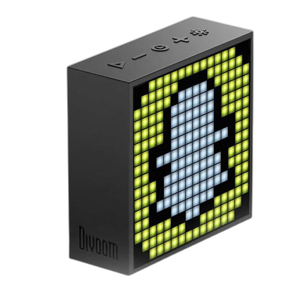 Divoom Timebox Evo Pixel Art Bluetooth Speaker, Alarm Clock