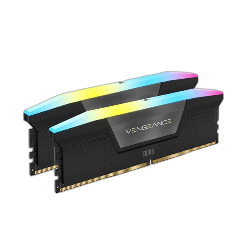 Corsair Vengeance RGB 32GB DDR5 5600MHz Memory Kit, Black