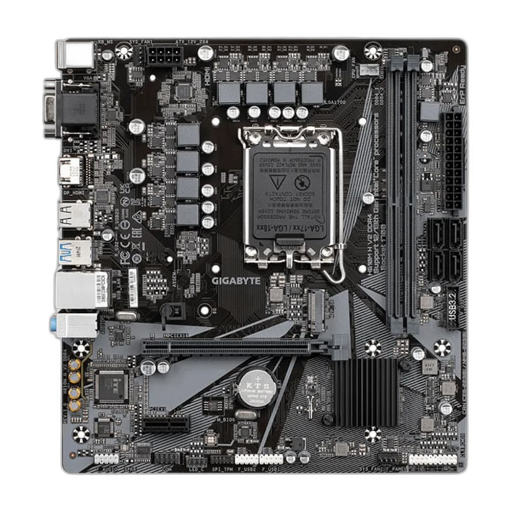 Gigabyte H610M H V2 DDR4 Micro ATX Motherboard